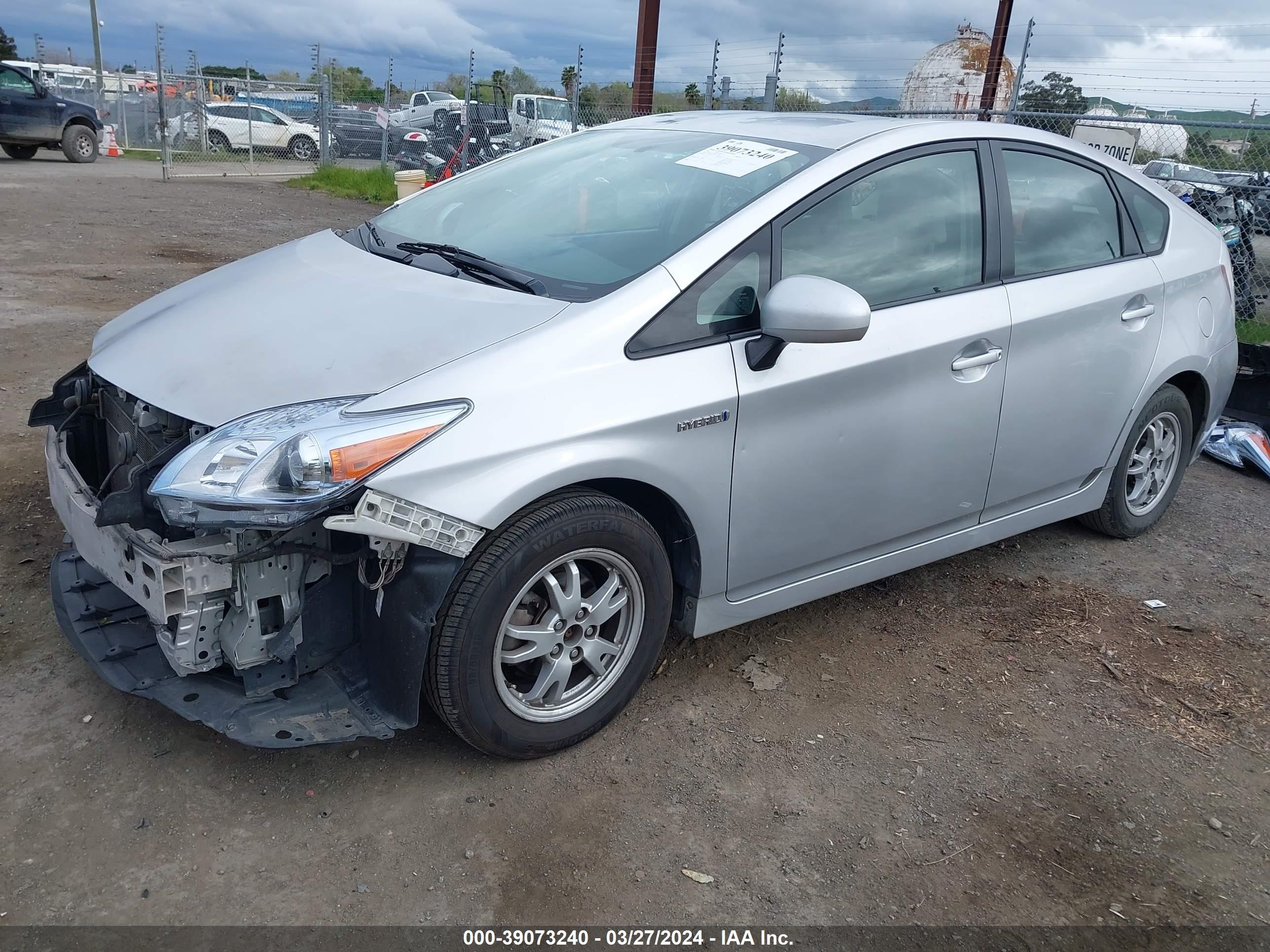 Photo 1 VIN: JTDKN3DU9B5247550 - TOYOTA PRIUS 