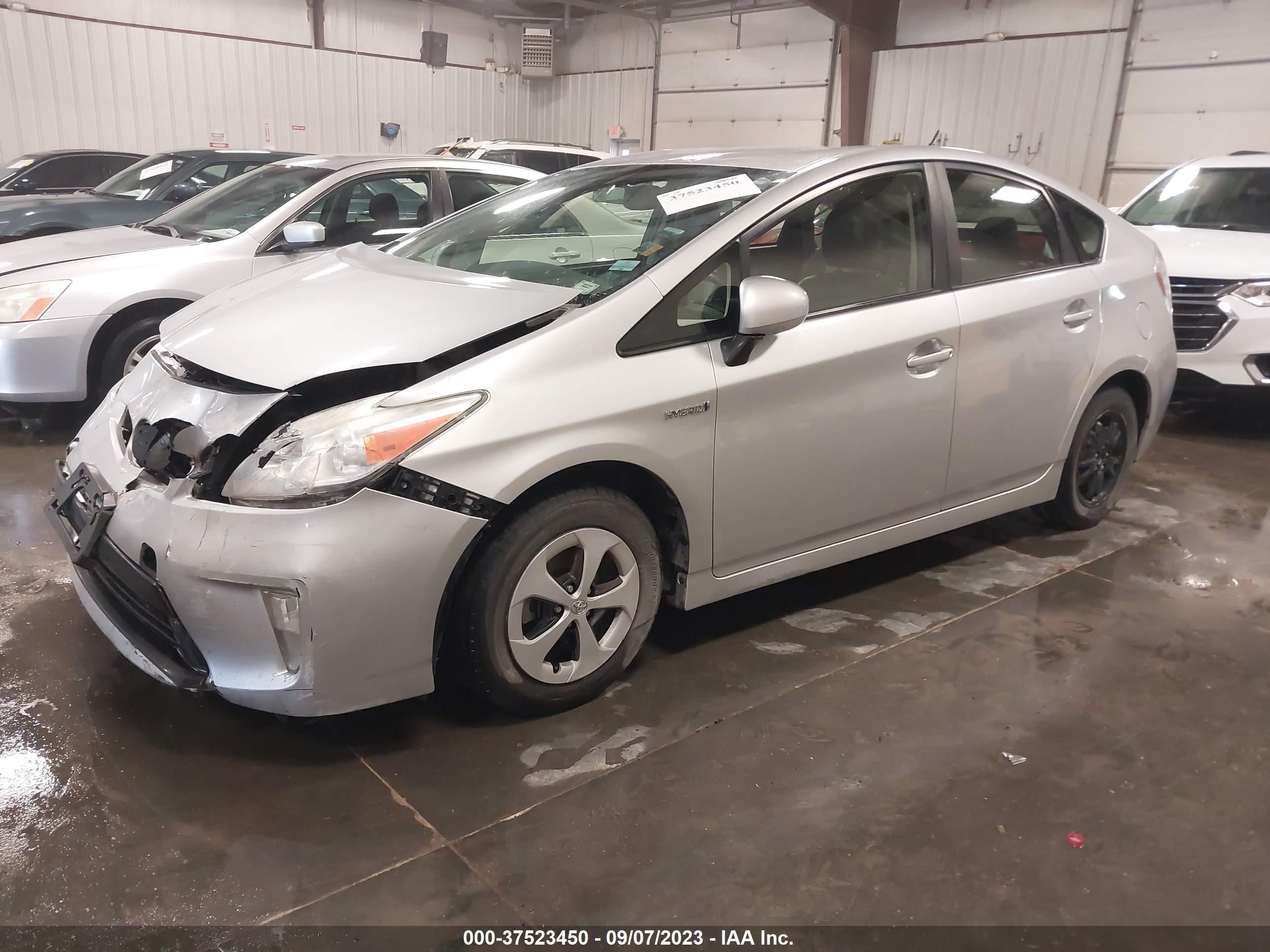 Photo 1 VIN: JTDKN3DU9C1537019 - TOYOTA PRIUS 