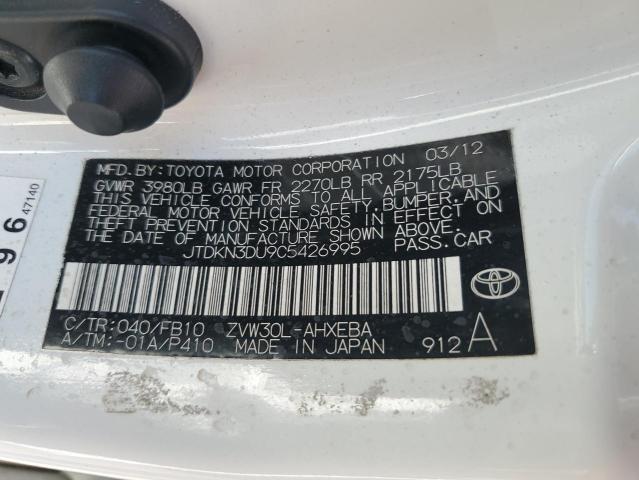 Photo 11 VIN: JTDKN3DU9C5426995 - TOYOTA PRIUS 