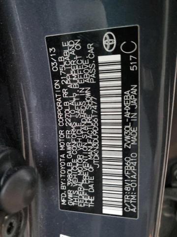 Photo 11 VIN: JTDKN3DU9D5617477 - TOYOTA PRIUS 