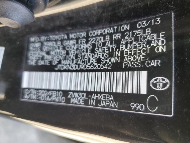 Photo 11 VIN: JTDKN3DU9D5620542 - TOYOTA PRIUS 