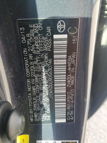 Photo 11 VIN: JTDKN3DU9D5630746 - TOYOTA PRIUS 