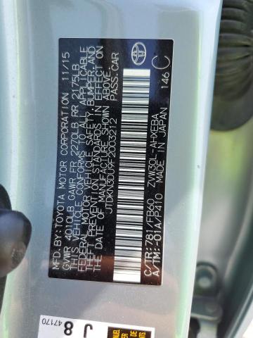 Photo 11 VIN: JTDKN3DU9F2003212 - TOYOTA PRIUS 