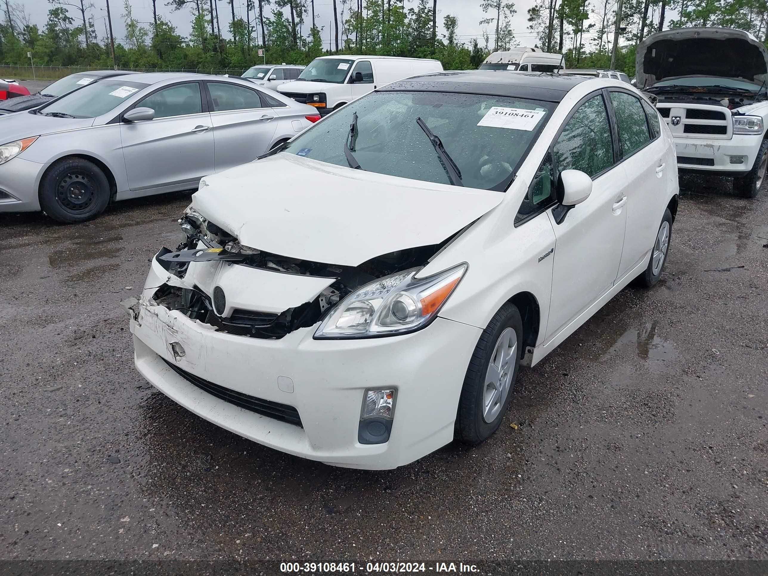 Photo 1 VIN: JTDKN3DUXA0058465 - TOYOTA PRIUS 