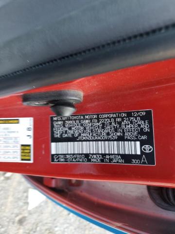 Photo 11 VIN: JTDKN3DUXA0097539 - TOYOTA PRIUS 