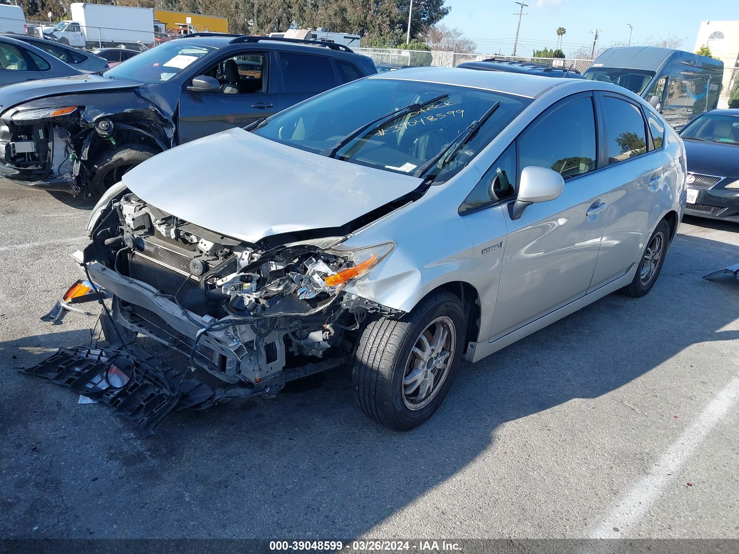 Photo 1 VIN: JTDKN3DUXB0265536 - TOYOTA PRIUS 