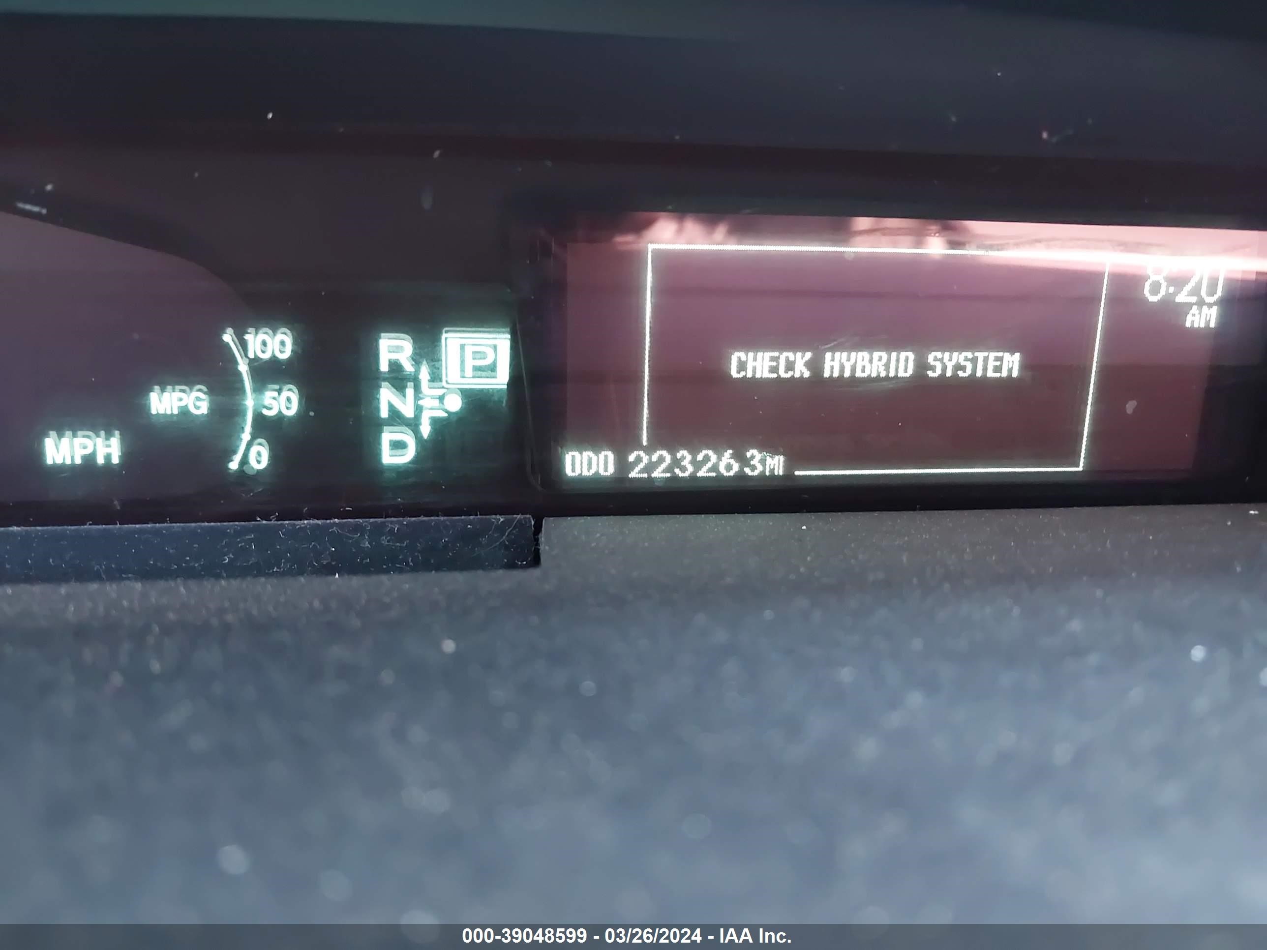 Photo 6 VIN: JTDKN3DUXB0265536 - TOYOTA PRIUS 