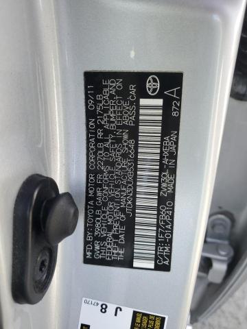 Photo 11 VIN: JTDKN3DUXB5316648 - TOYOTA PRIUS 