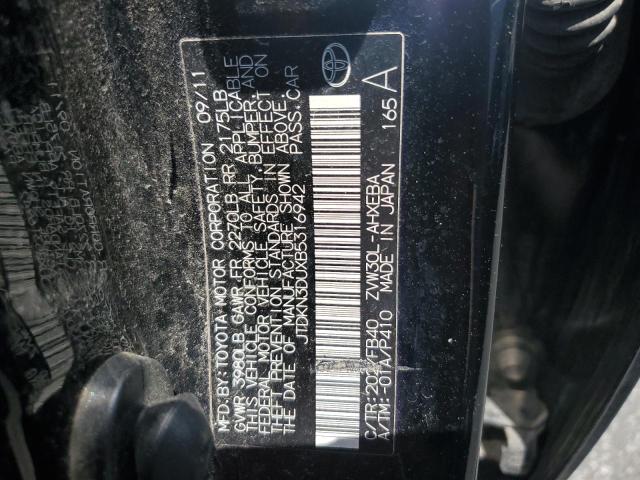 Photo 11 VIN: JTDKN3DUXB5316942 - TOYOTA PRIUS 