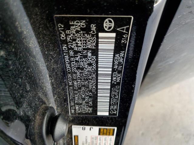 Photo 11 VIN: JTDKN3DUXC1566934 - TOYOTA PRIUS 