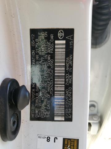 Photo 11 VIN: JTDKN3DUXC5416590 - TOYOTA PRIUS 