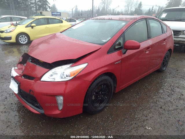 Photo 1 VIN: JTDKN3DUXD0343624 - TOYOTA PRIUS 