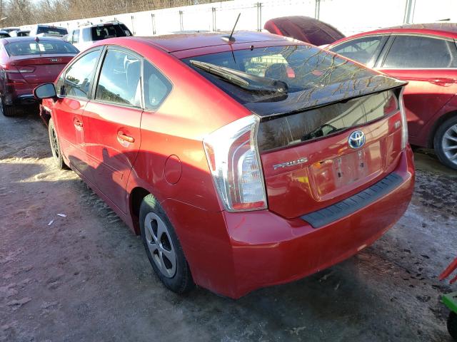 Photo 2 VIN: JTDKN3DUXD0346376 - TOYOTA PRIUS 