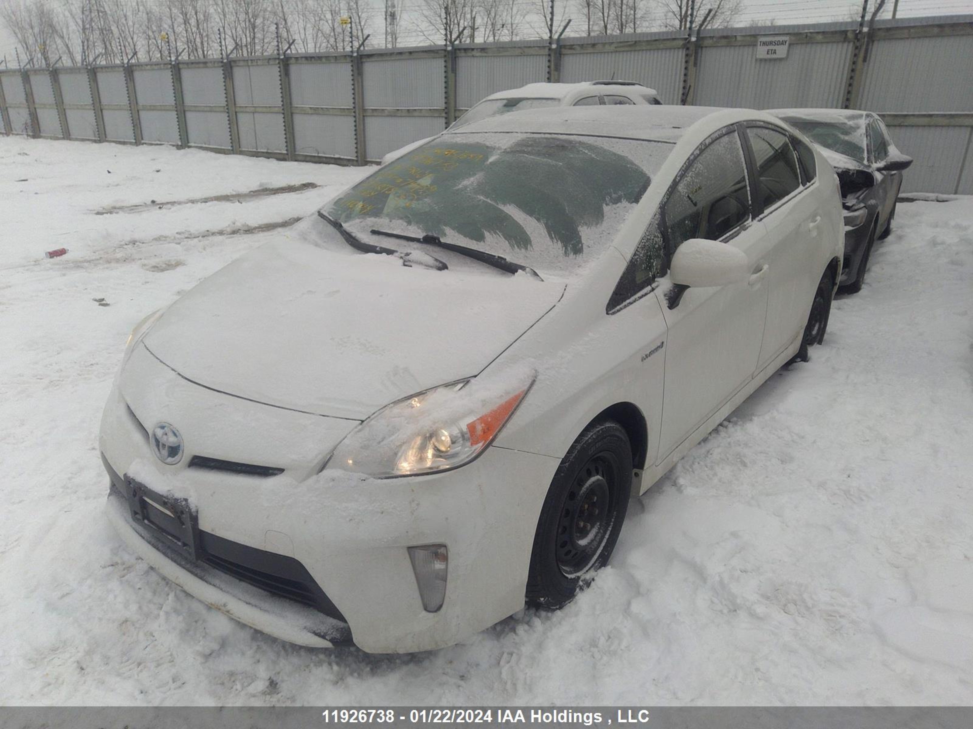 Photo 1 VIN: JTDKN3DUXD1674939 - TOYOTA PRIUS 