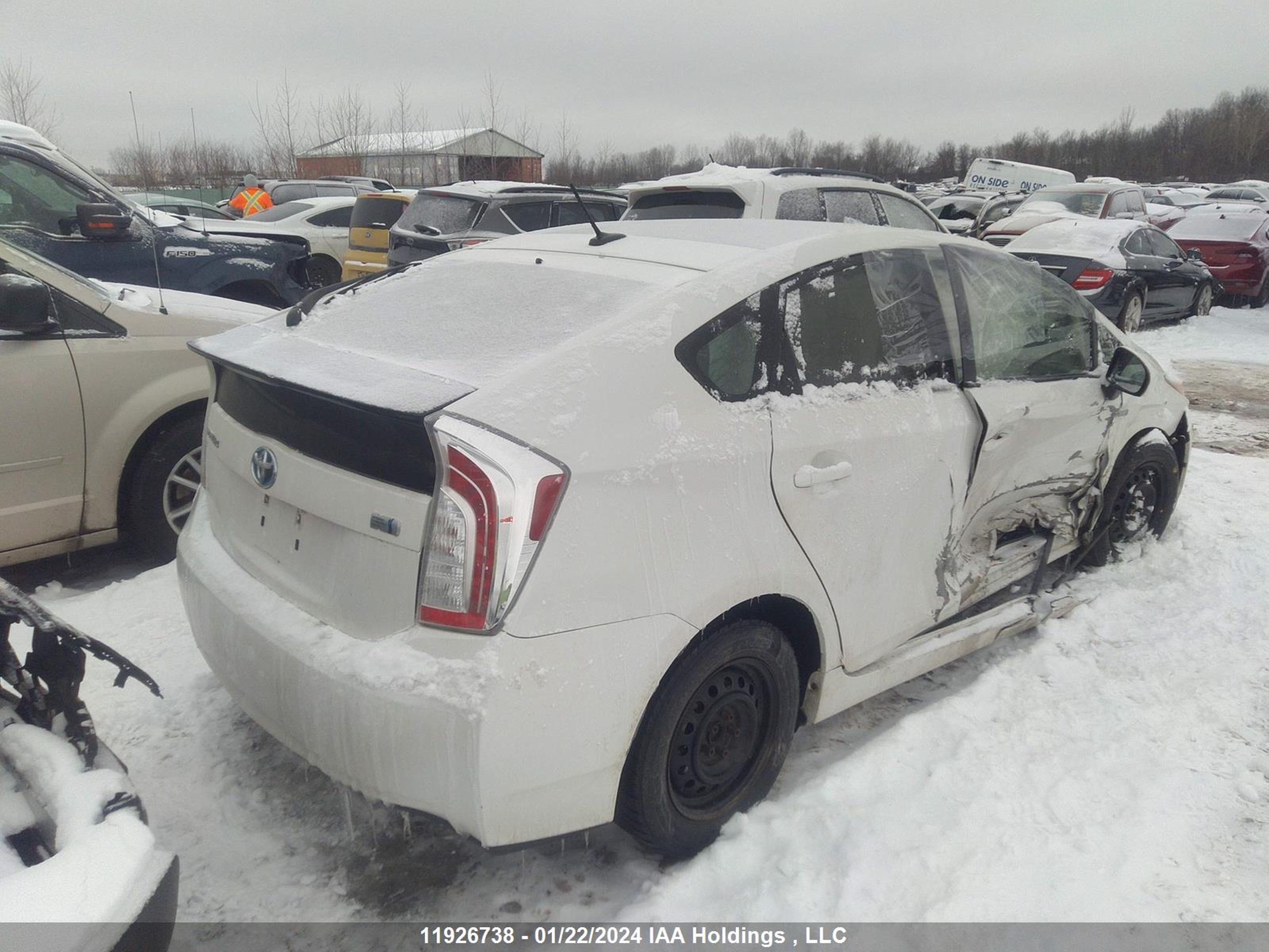 Photo 3 VIN: JTDKN3DUXD1674939 - TOYOTA PRIUS 