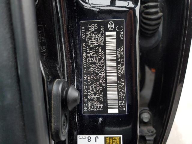 Photo 12 VIN: JTDKN3DUXE0389892 - TOYOTA PRIUS 