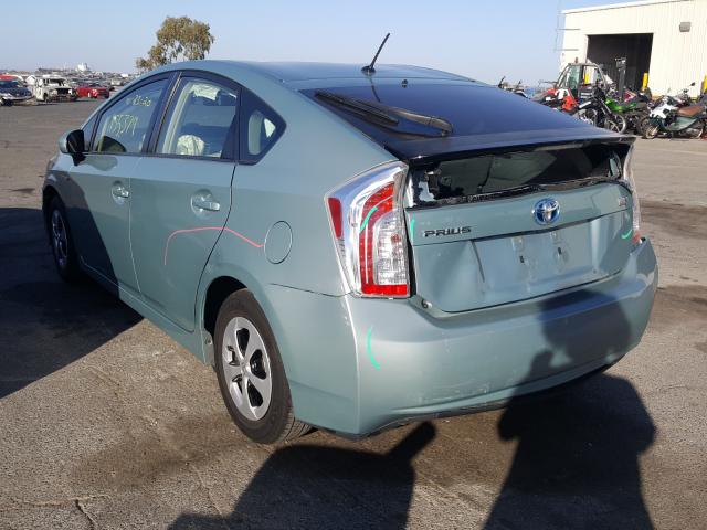 Photo 2 VIN: JTDKN3DUXE1791437 - TOYOTA PRIUS 