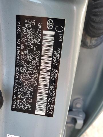 Photo 11 VIN: JTDKN3DUXE1805336 - TOYOTA PRIUS 