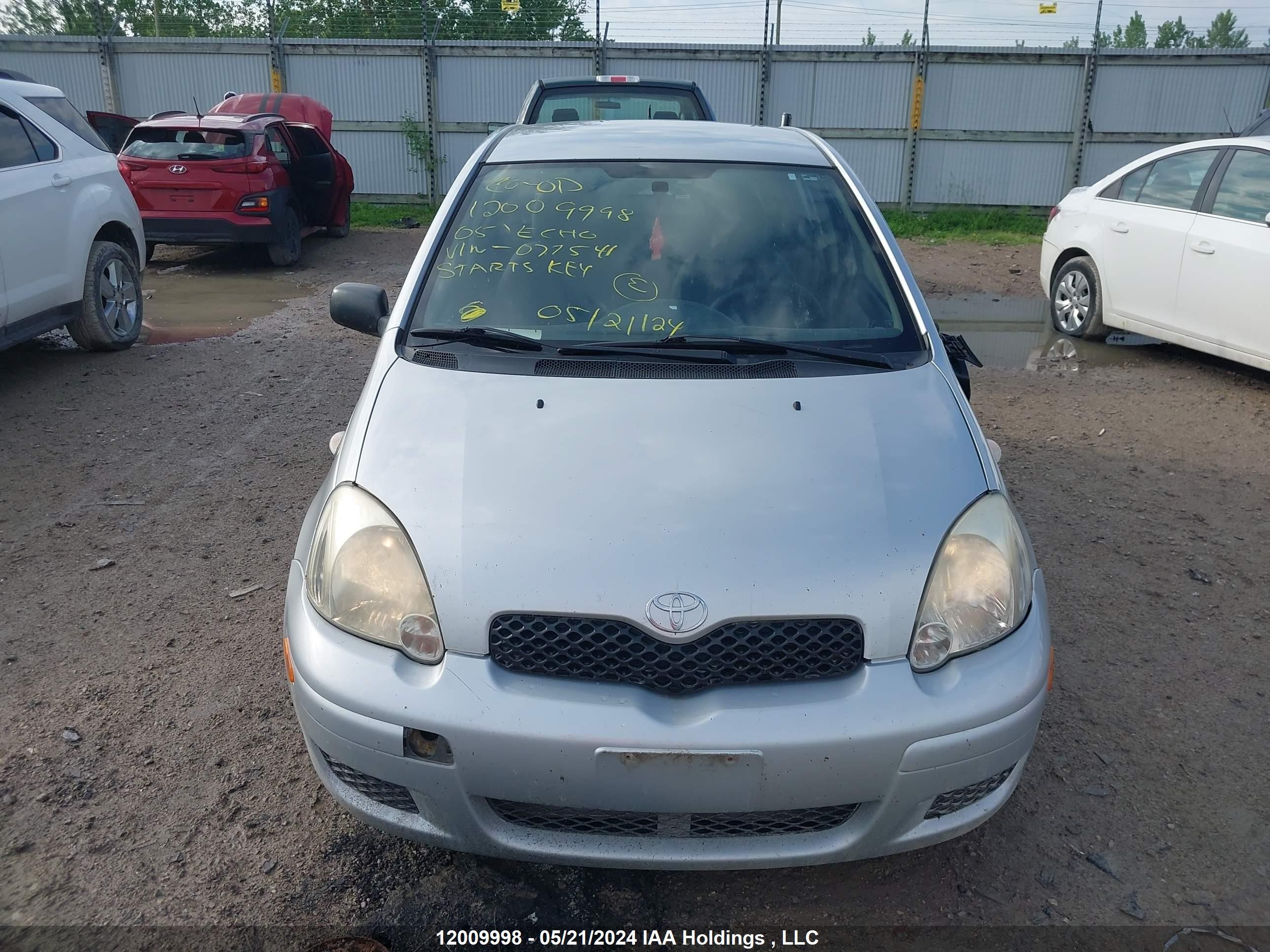 Photo 11 VIN: JTDKT123450077541 - TOYOTA ECHO 