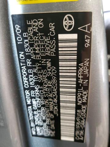 Photo 11 VIN: JTDKT4K34A5289709 - TOYOTA YARIS 