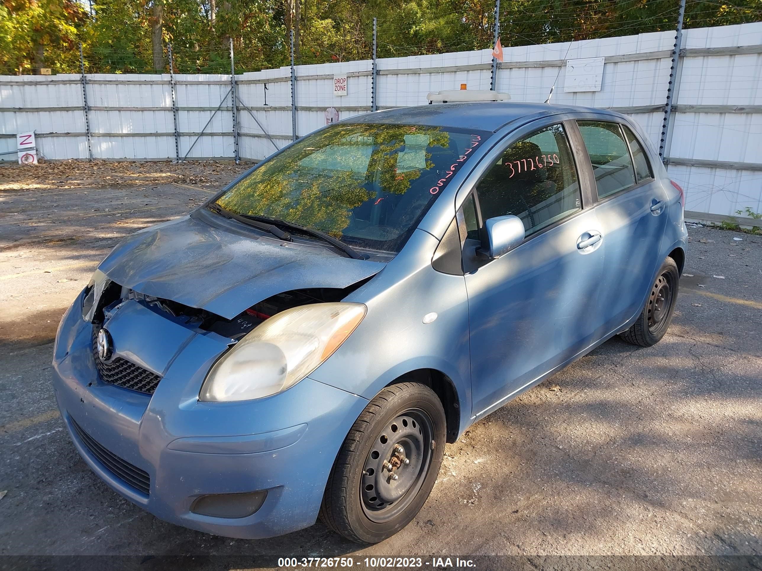 Photo 1 VIN: JTDKT4K34A5293078 - TOYOTA YARIS 