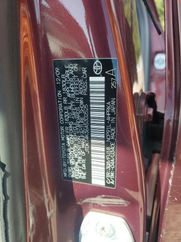 Photo 11 VIN: JTDKT4K36A5302525 - TOYOTA YARIS 