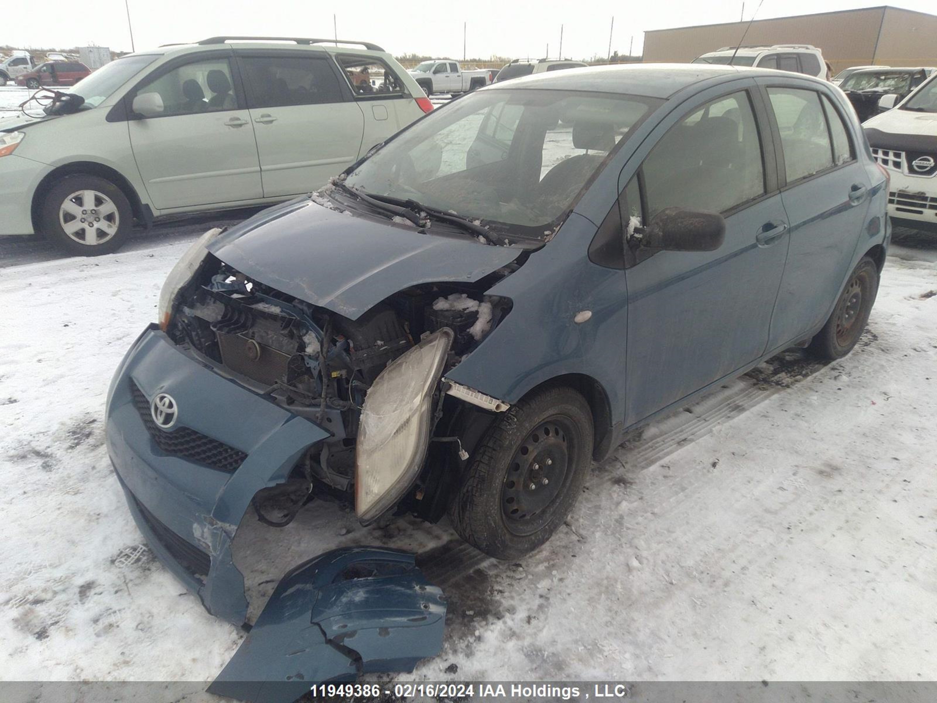 Photo 1 VIN: JTDKT4K39A5303670 - TOYOTA YARIS 