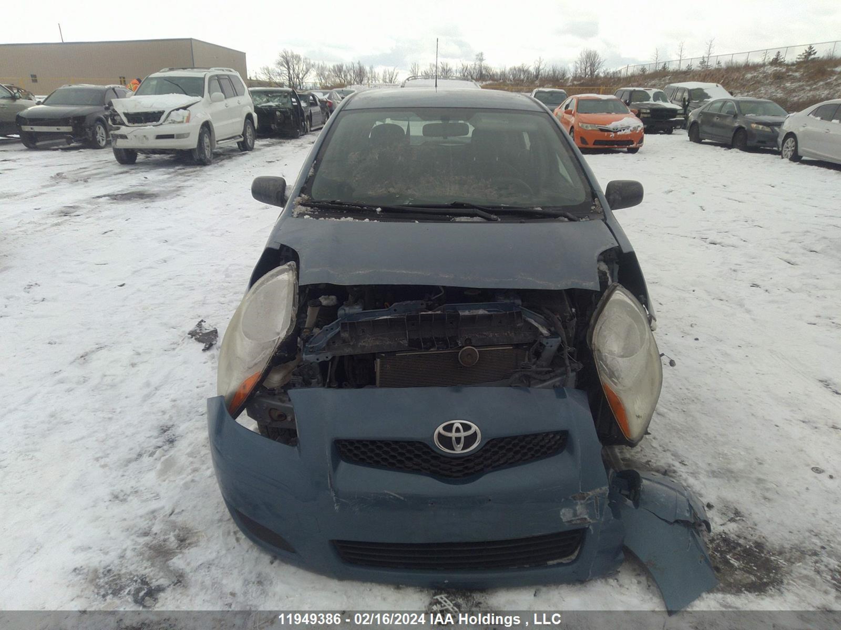 Photo 12 VIN: JTDKT4K39A5303670 - TOYOTA YARIS 