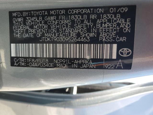 Photo 12 VIN: JTDKT903095264463 - TOYOTA YARIS 