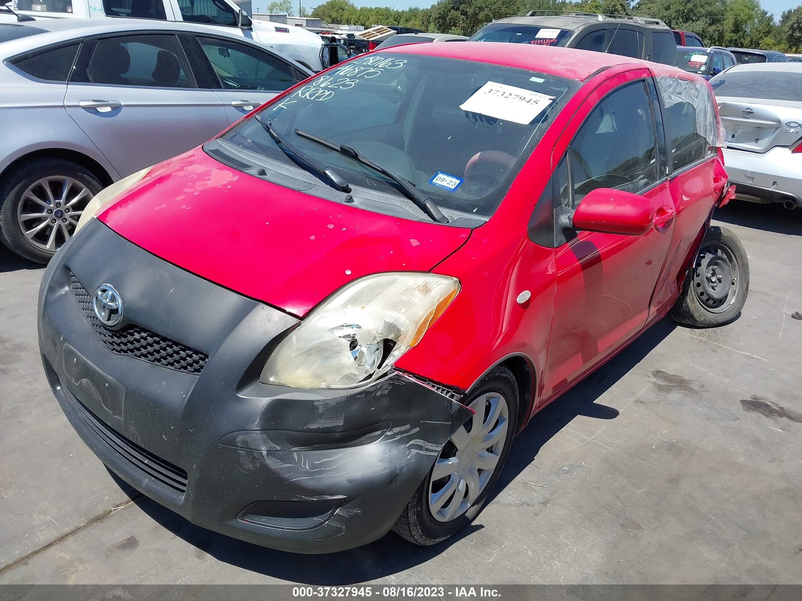 Photo 1 VIN: JTDKT903195221685 - TOYOTA YARIS 