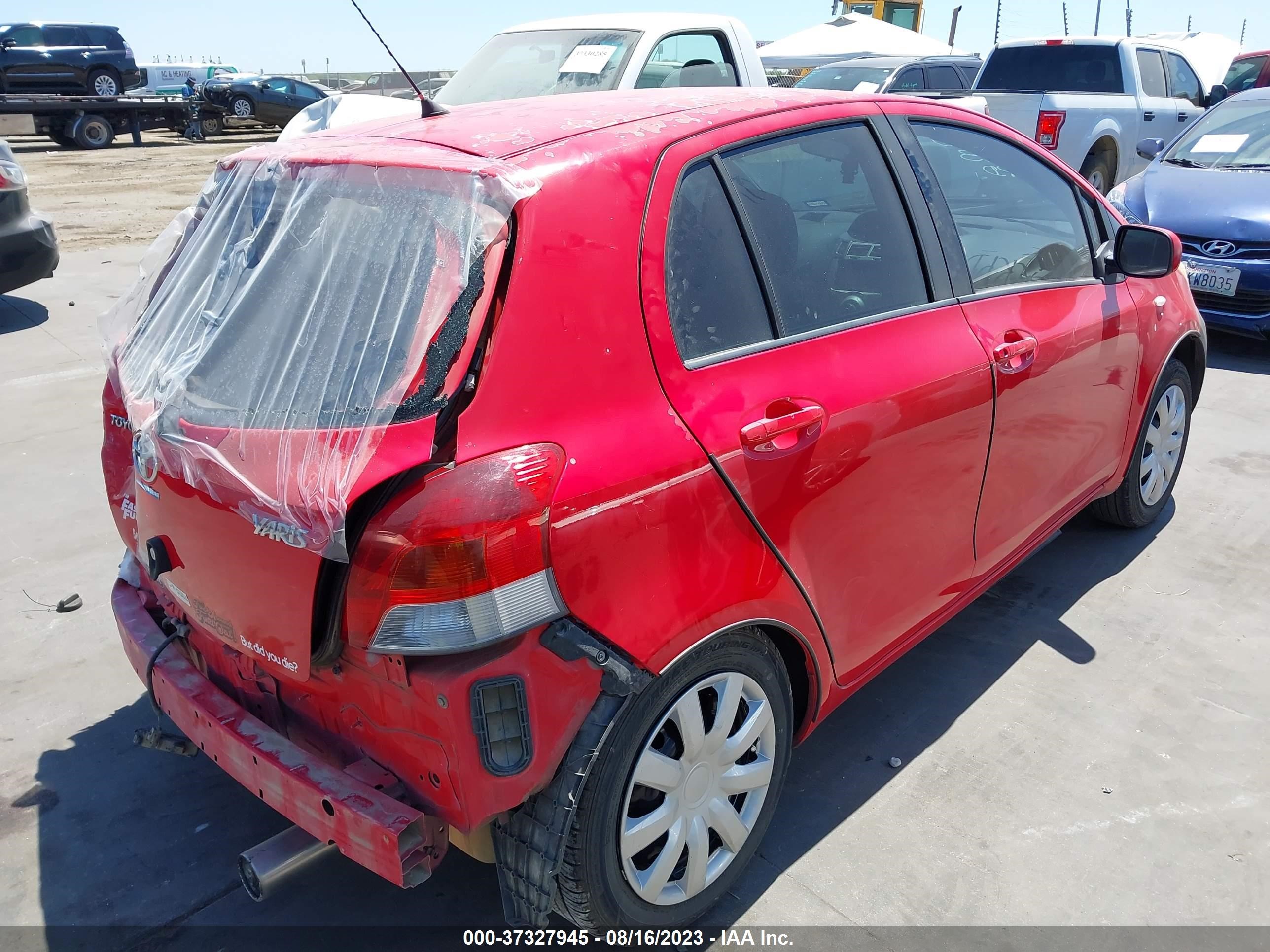 Photo 3 VIN: JTDKT903195221685 - TOYOTA YARIS 