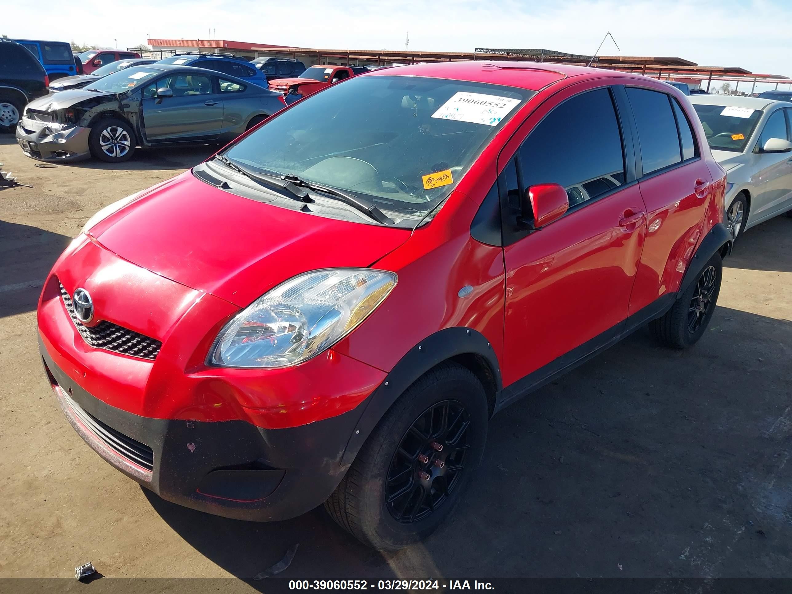 Photo 1 VIN: JTDKT903195259840 - TOYOTA YARIS 