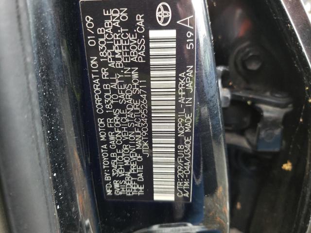 Photo 11 VIN: JTDKT903495264711 - TOYOTA YARIS 