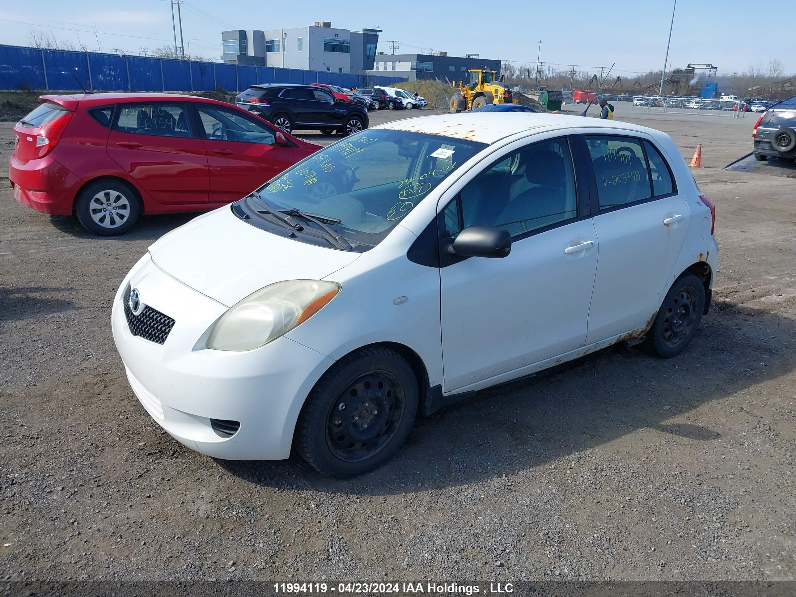 Photo 1 VIN: JTDKT923385203748 - TOYOTA YARIS 