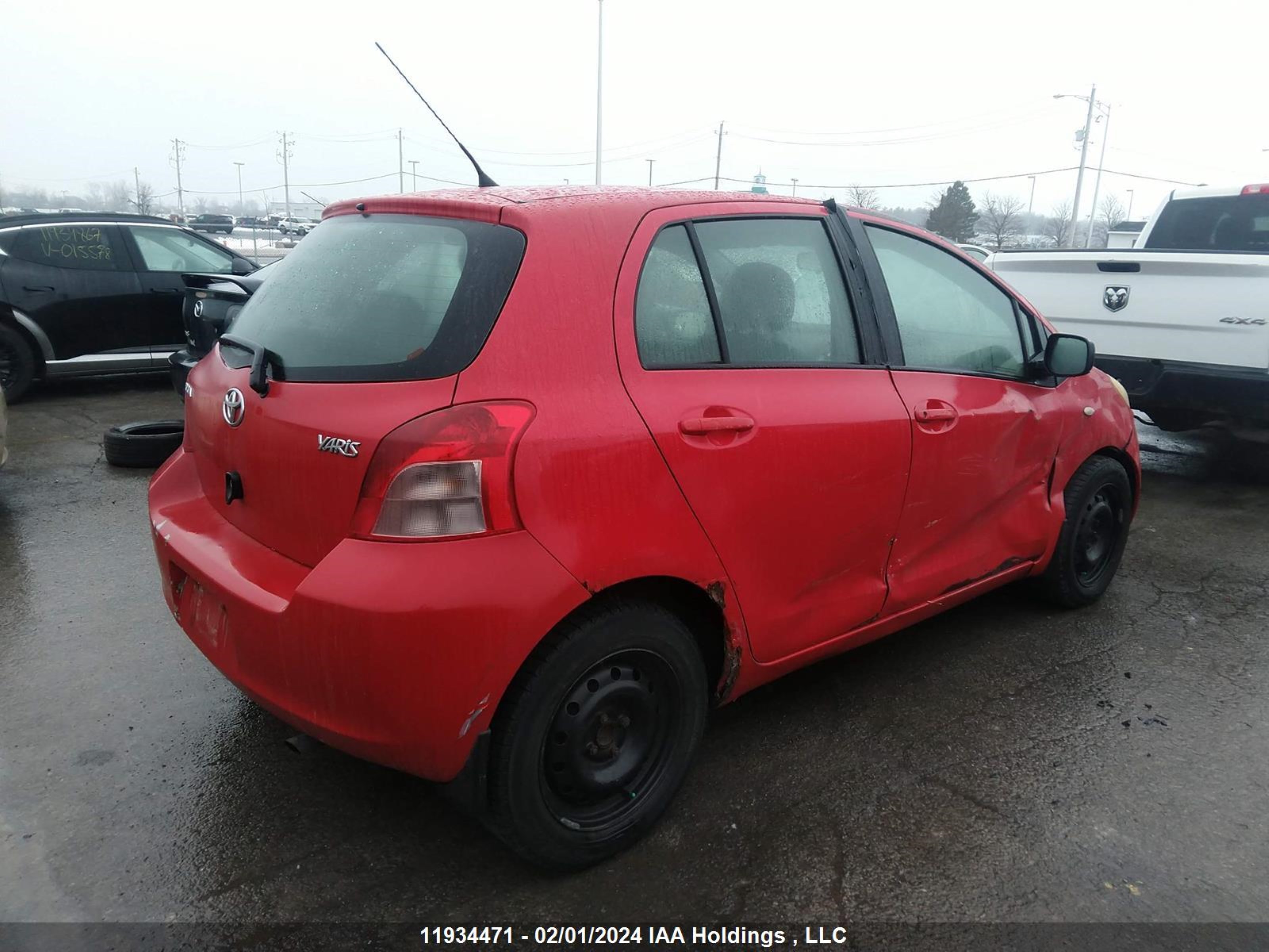 Photo 3 VIN: JTDKT923575042575 - TOYOTA YARIS 