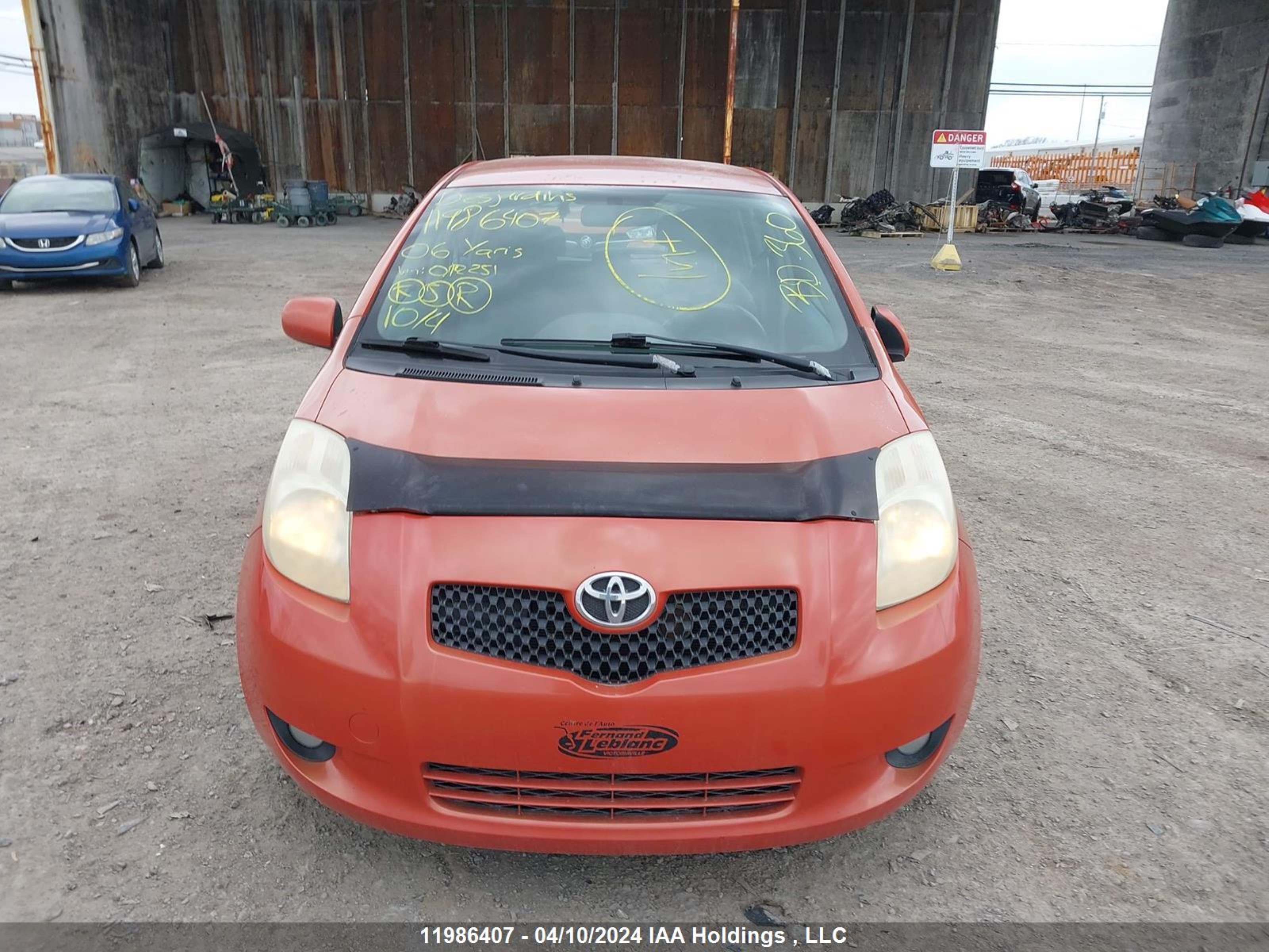 Photo 11 VIN: JTDKT923765012251 - TOYOTA YARIS 