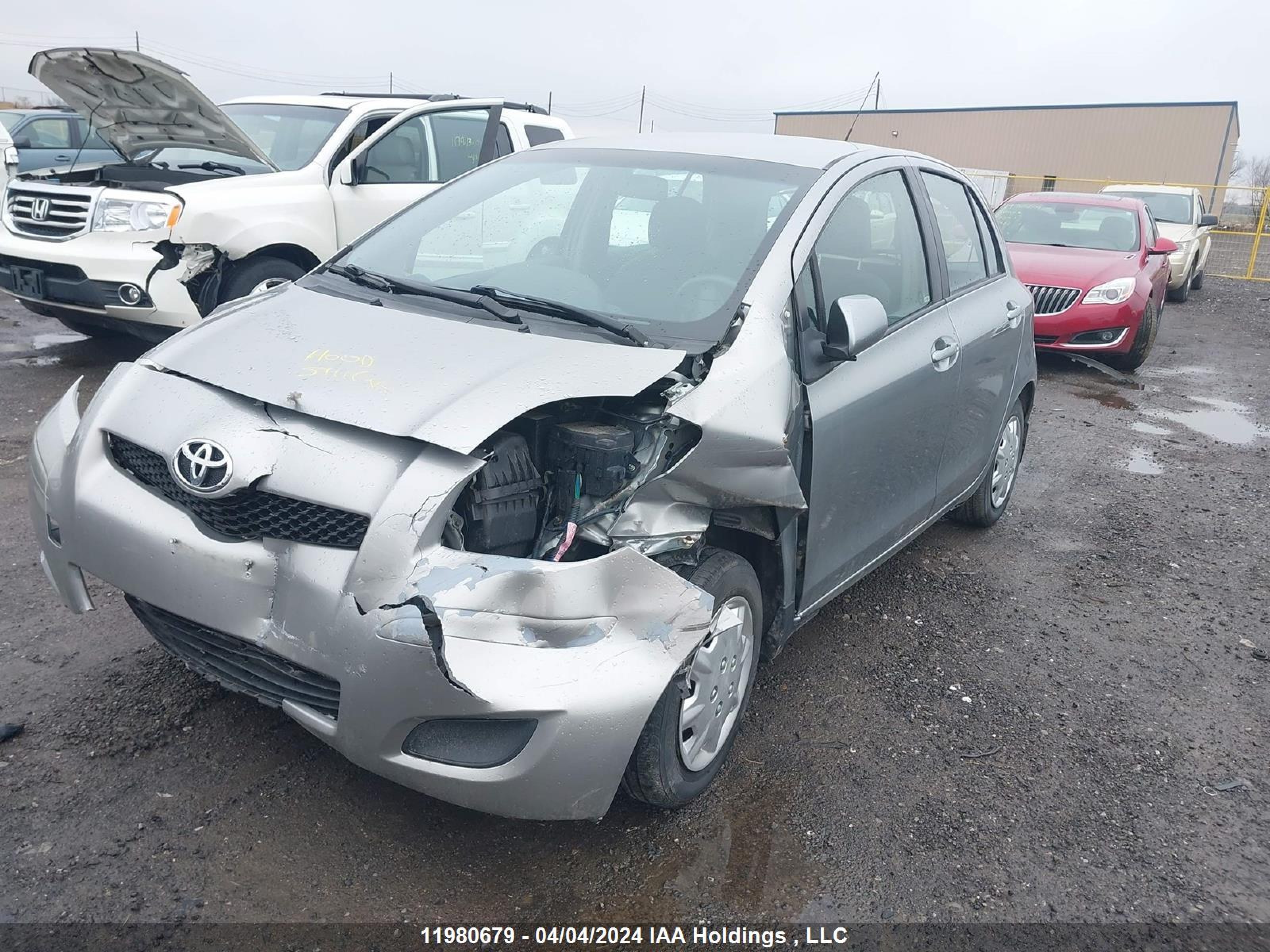 Photo 1 VIN: JTDKT9K34A5299850 - TOYOTA YARIS 