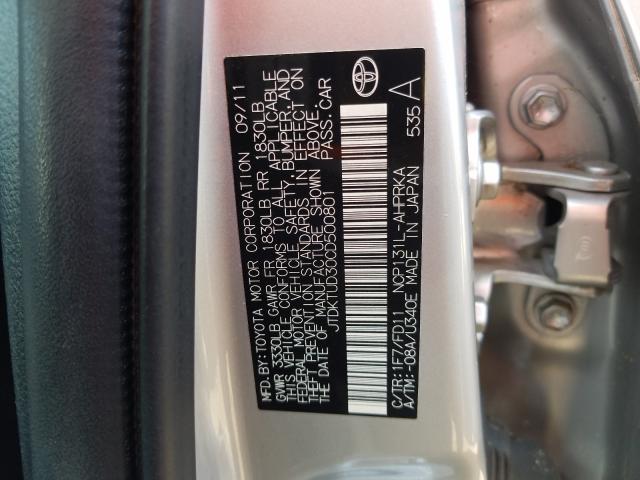 Photo 9 VIN: JTDKTUD30CD500801 - TOYOTA YARIS 