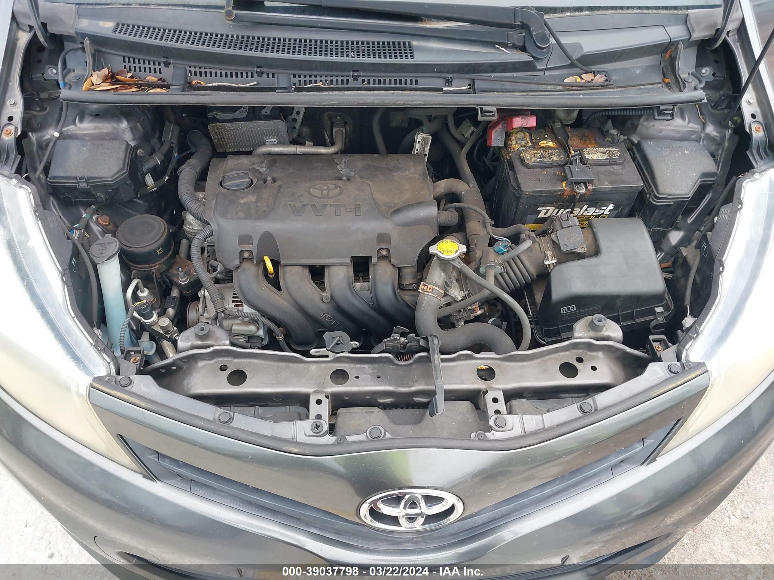 Photo 9 VIN: JTDKTUD30DD554780 - TOYOTA YARIS 