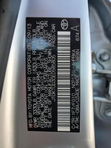 Photo 11 VIN: JTDKTUD30ED585805 - TOYOTA YARIS 