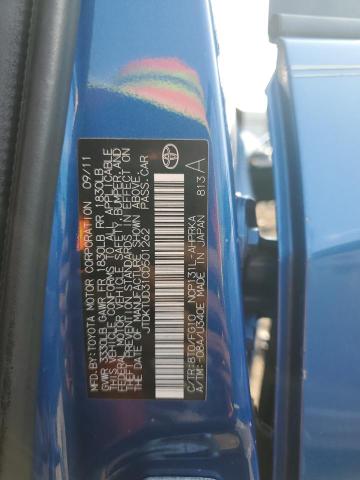 Photo 12 VIN: JTDKTUD31CD501262 - TOYOTA YARIS 