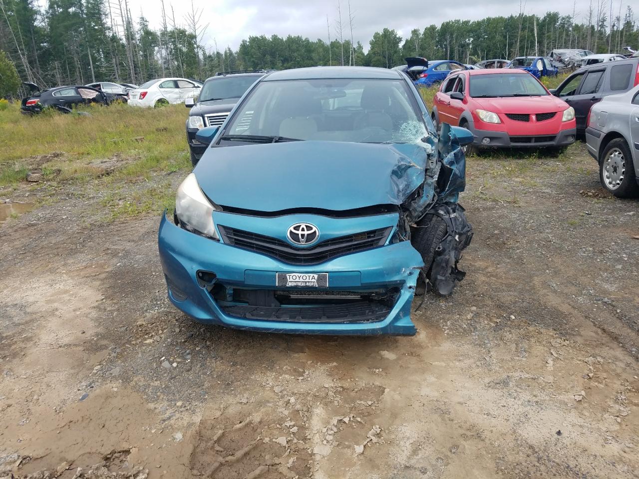 Photo 4 VIN: JTDKTUD31DD554108 - TOYOTA YARIS 