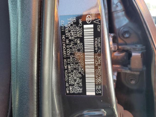 Photo 11 VIN: JTDKTUD31DD555209 - TOYOTA YARIS 