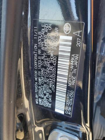 Photo 11 VIN: JTDKTUD32CD514330 - TOYOTA YARIS 