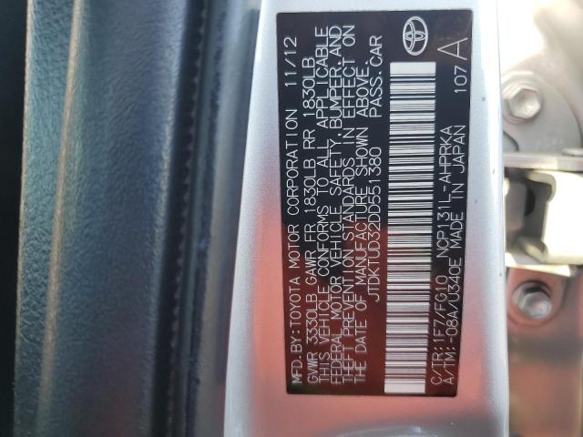 Photo 11 VIN: JTDKTUD32DD551380 - TOYOTA YARIS 