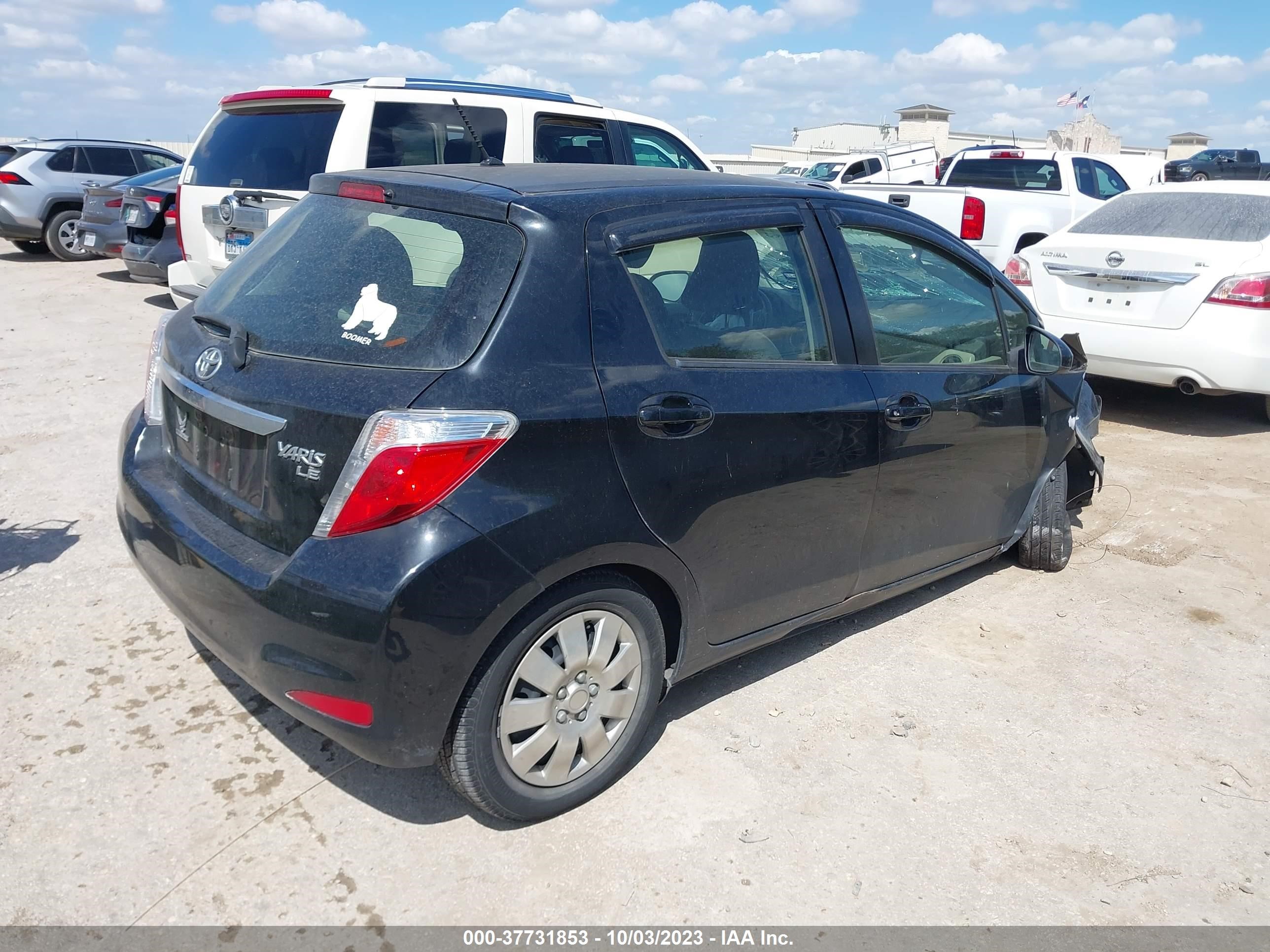 Photo 3 VIN: JTDKTUD32DD555297 - TOYOTA YARIS 