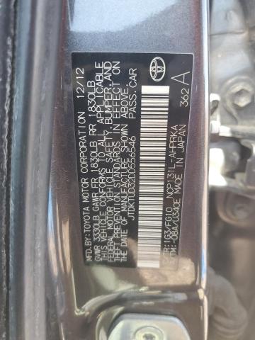 Photo 11 VIN: JTDKTUD32DD556546 - TOYOTA YARIS 