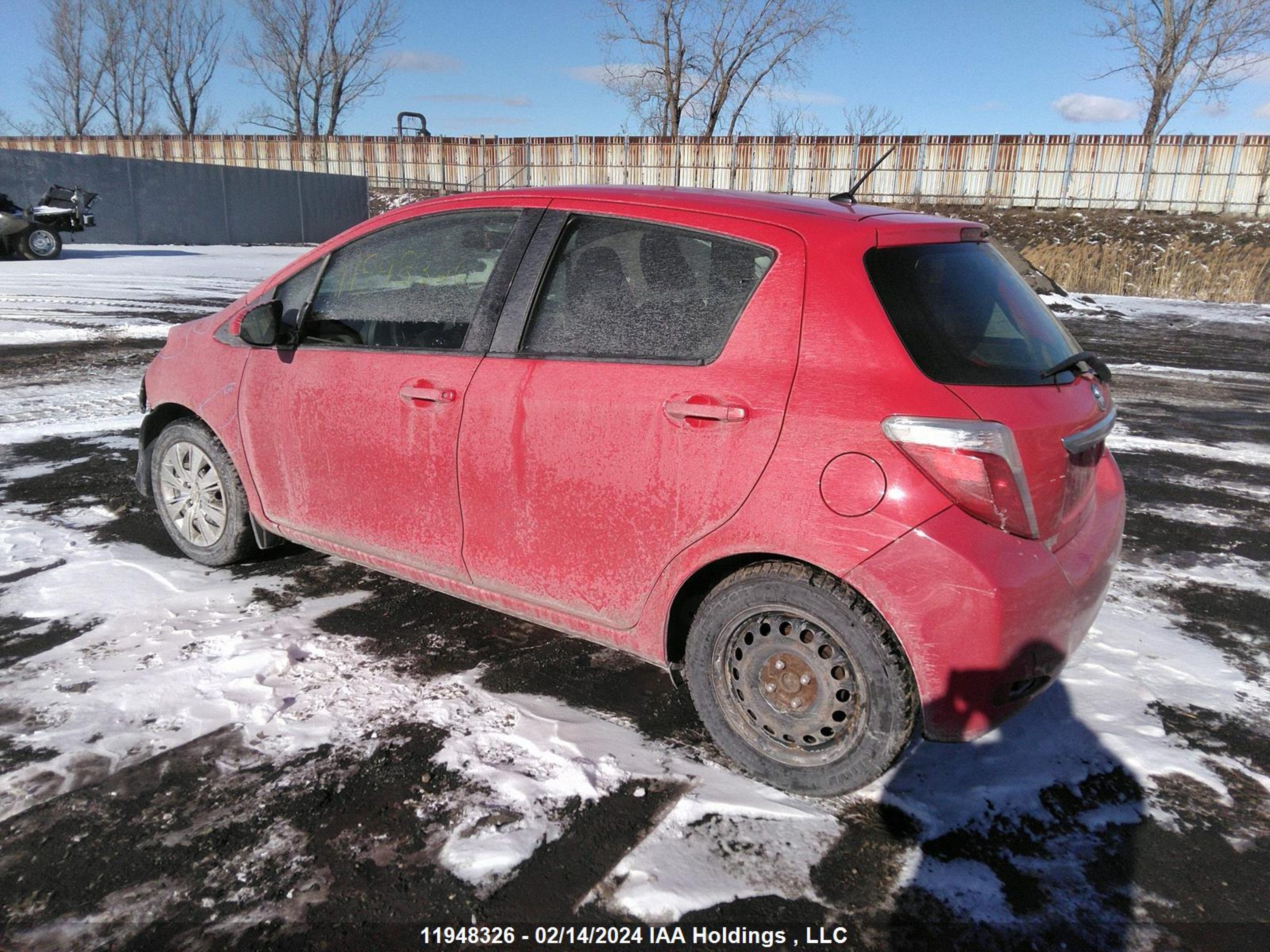 Photo 2 VIN: JTDKTUD33CD522050 - TOYOTA YARIS 