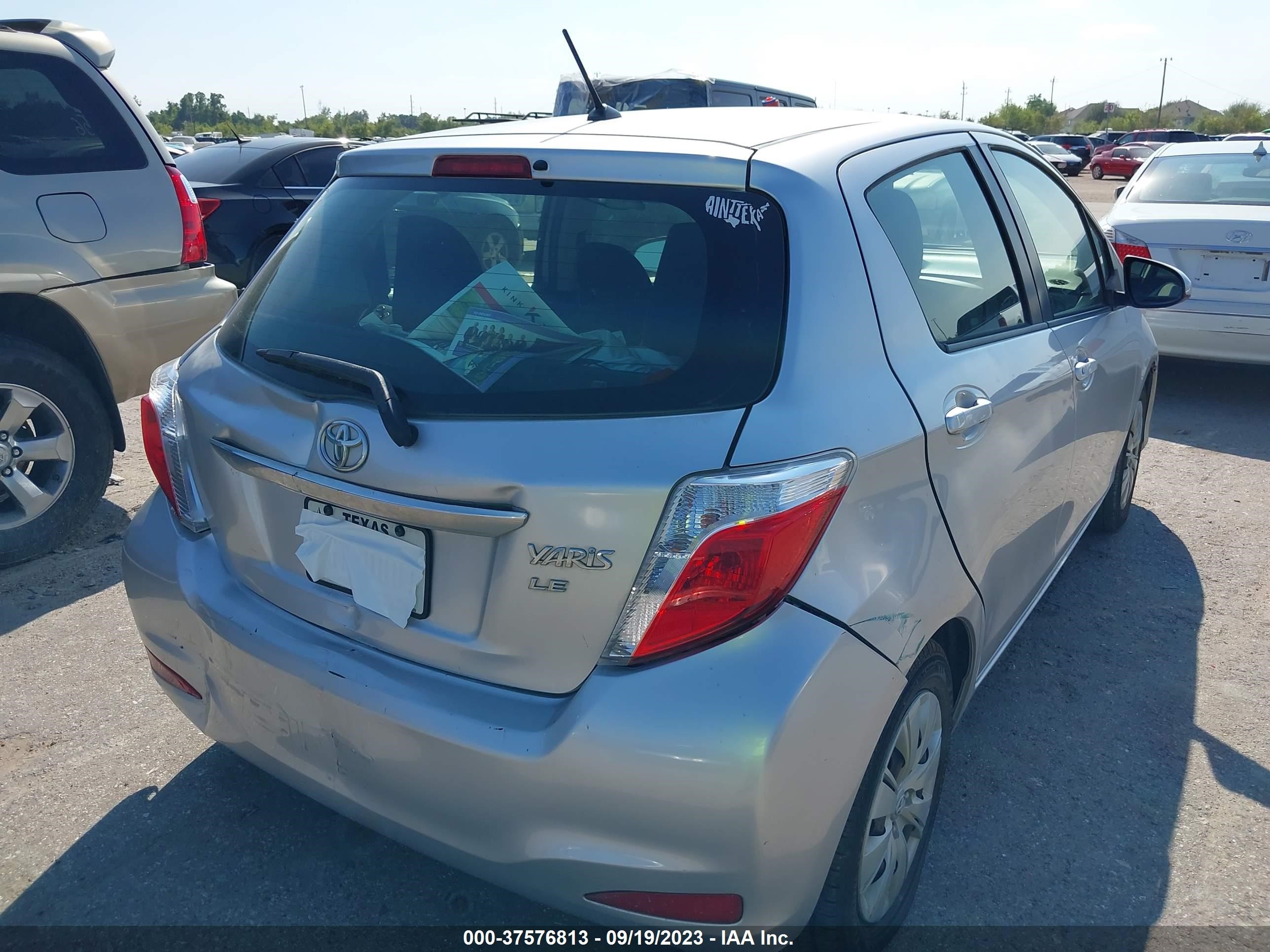 Photo 3 VIN: JTDKTUD34CD519660 - TOYOTA YARIS 