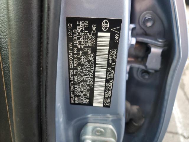 Photo 11 VIN: JTDKTUD34DD556905 - TOYOTA YARIS 